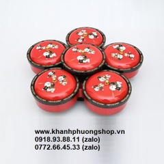 khay mứt xoay có nhạc - khay mứt xoay