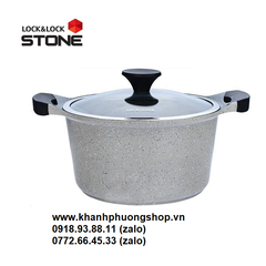 bộ nồi chảo đá lock&lock - bộ nồi chảo stone lock&lock