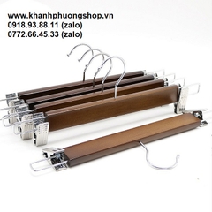 móc gỗ treo quần áo - móc treo quần áo