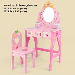 bộ bàn trang điểm cho bé gái - bàn trang điểm cho bé gái