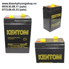 bình ắc quy khô kentom - bình ắc qui khô kentom