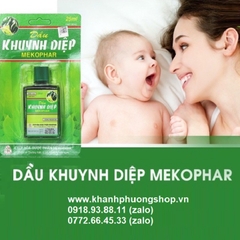 dầu khuynh diệp cho trẻ nhỏ - dầu khuynh diệp