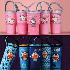 ly giữ nhiệt doremon - ly giữ nhiệt hello kitty