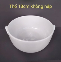 Thố sứ Minh Long Jasmine 18cm không nắp