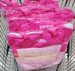 Túi xách thời trang quà tặng Pepsi dâu cao cấp - túi phao chống thấm quà tặng pepsi