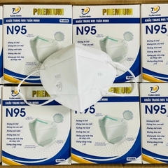 khẩu trang N95 không van - khẩu trang N95 - khẩu trang y tế N95