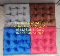 Nệm lót ngồi bệt 40x40x5cm - nệm lót ghế ngồi