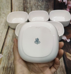 chén vuông sứ Minh Long - chén sứ vuông minh long