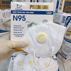 khẩu trang N95 có van Tuấn Minh - khẩu trang N95
