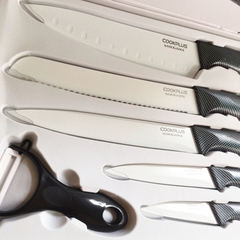 bộ dao lock&lock 6 món - bộ dao nhà bếp Lock&Lock 6 món