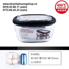 hộp đựng cơm thủy tinh lock&lock - hộp cơm thủy tinh lock&lock