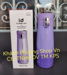 Bình giữ nhiệt Lock&Lock màu tím 450ml - bình giữ nhiệt lock&lock 450ml