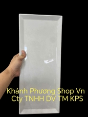 Dĩa sứ Minh Long hình chữ nhật 50x21cm - khay sứ minh long hình chữ nhật