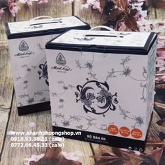 bộ chén tô dĩa sứ Đại Dương sứ Minh Long 13 món - bộ chén tô dĩa sứ Minh Long Đai Dương