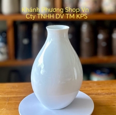 Bình cắm hoa size 30cm gốm sứ Minh Long
