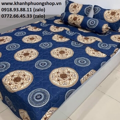 ga giường cotton - ga trải giường M0015