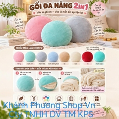 Bộ gối chăn đa năng 2 trong 1 - bộ mền gối 2 trong 1