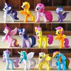 đồ chơi ngựa Pony 12 con - bộ ngựa pony 12 con