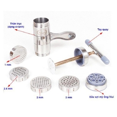 dụng cụ làm bún inox - khuôn làm bún inox