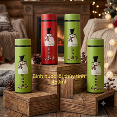 Bình nước thủy tinh 450ml - bình nước thủy tinh