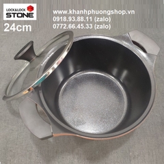 nồi đá lock&lock - nồi vân đá lock&lock