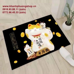 thảm dậm chân mèo thân tài - thảm dậm chân