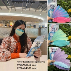 khẩu trang KF94 màu pastel - khẩu trang Yoki màu pastel