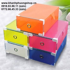 hộp nhựa đựng giày dép - hộp nhựa đựng giày dép gọng inox