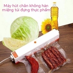 Máy hút chân không túi đựng thực phẩm, hàn miệng túi