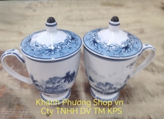 Ca trà Hoàng Cung Hồn Việt 0.3L gốm sứ Minh Long