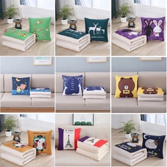 mền gối 2 trong 1 - mền gối 2 trong 1 vải cotton