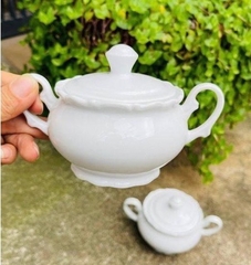 hũ đựng đường sứ Minh Long - hũ đựng gia vị sứ minh long