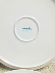 khay sứ Minh Long 30cm viền hoa quả - khay sứ tròn Minh Long 30cm