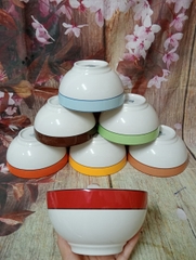tô sứ Minh Long thân cao 16cm nhiều màu - tô sứ minh long 16cm