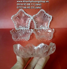 lót ly thủy tinh hình ngôi sao