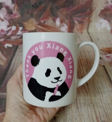 ly sứ Nhật hình gấu trúc siêu xinh - ly sứ in hình gấu trúc 2 mặt