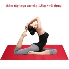 thảm tập yoga 2 mặt chống trơn trượt - thảm tập yoga