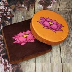 nệm ngồi thiền hoa sen 40cm - nệm lot ngồi thiền