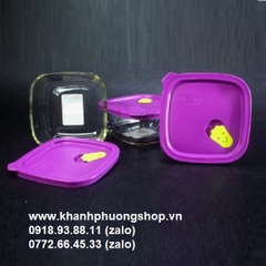 bộ hộp đựng cơm thủy tinh lock&lock - hộp đựng cơm thủy tinh lock&lock