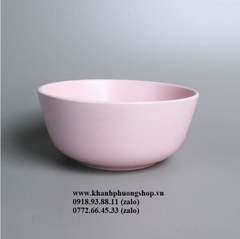 bộ tô dĩa sứ màu hồng phấn - bộ tô dĩa màu hồng phấn