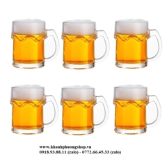 bộ 4 ly uống nước thủy tinh dung tích 400ml - bộ ly thủy tinh đựng nước 400ml