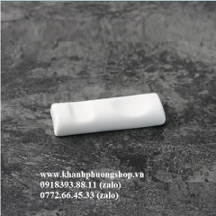 Gác muỗng đũa sứ trắng cao cấp - đồ gác chung muỗng đũa bằng sứ