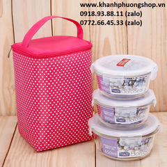 hộp đựng cơm thủy tinh Lock&Lock