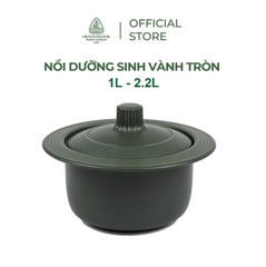 nồi sứ dưỡng sinh minh long 1L, 2.2L - nồi sứ minh long