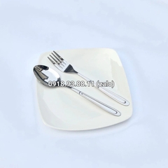 bộ dao muỗng nĩa inox cao cấp - dao muỗng nĩa inox