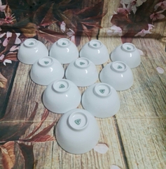 chén đựng nước chấm sứ Minh Long 9cm - chén chấm sứ minh long