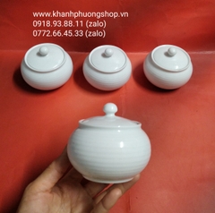 hũ đựng gia vị sứ Minh Long - hủ đựng gia vị sứ minh long