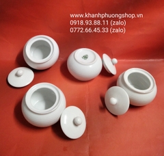 hũ đựng gia vị sứ Minh Long - hủ đựng gia vị sứ minh long