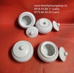 hũ đựng gia vị sứ Minh Long - hủ đựng gia vị sứ minh long