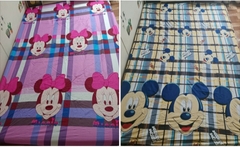 bộ ga giường cotton 4 món hình chuột mickey xinh xắn - bộ ga giường chuột mickey